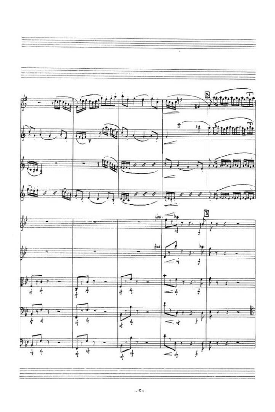 Concertino 4 Clarinet Quartet scores gallery preview page 2
