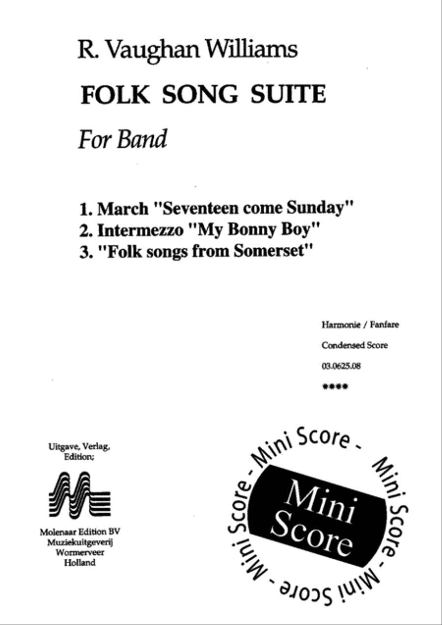 Folk Song Suite Concert Band scores gallery preview page 3
