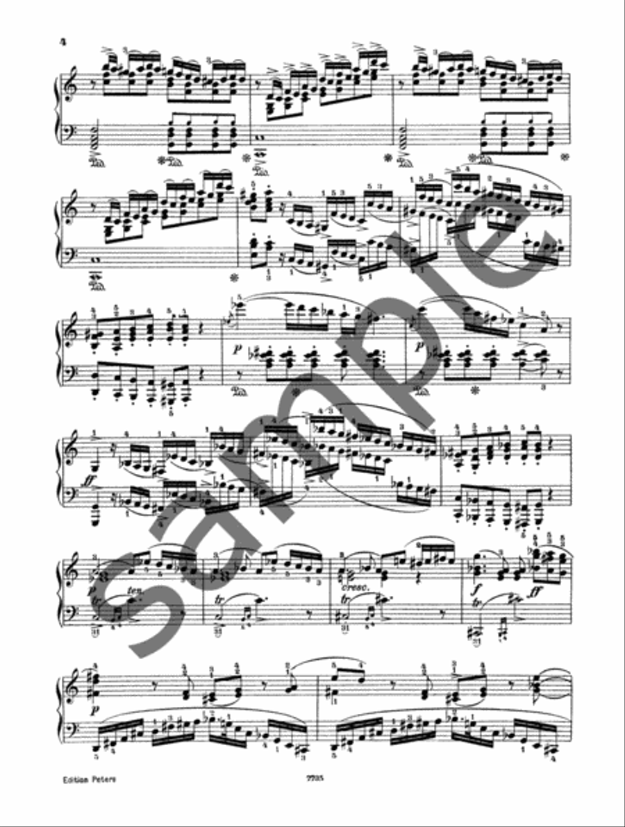Piano Works -- Sonatas Piano scores gallery preview page 4