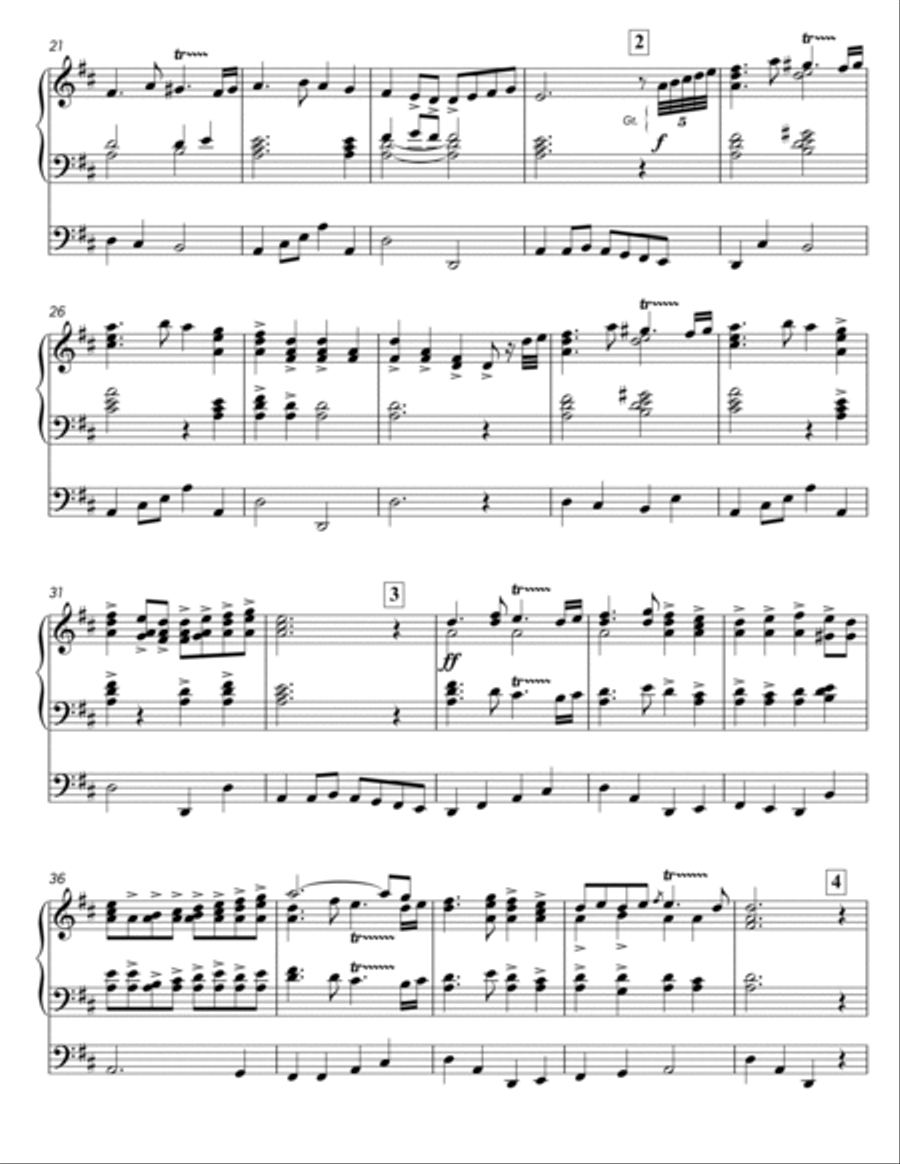 Trumpet Voluntary Trumpet scores gallery preview page 2