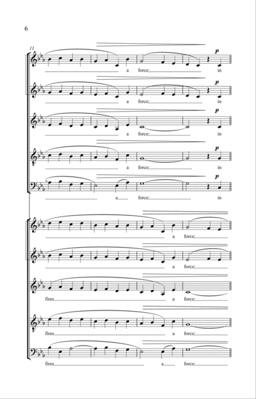 Her Sacred Spirit Soars SSATB scores gallery preview page 4