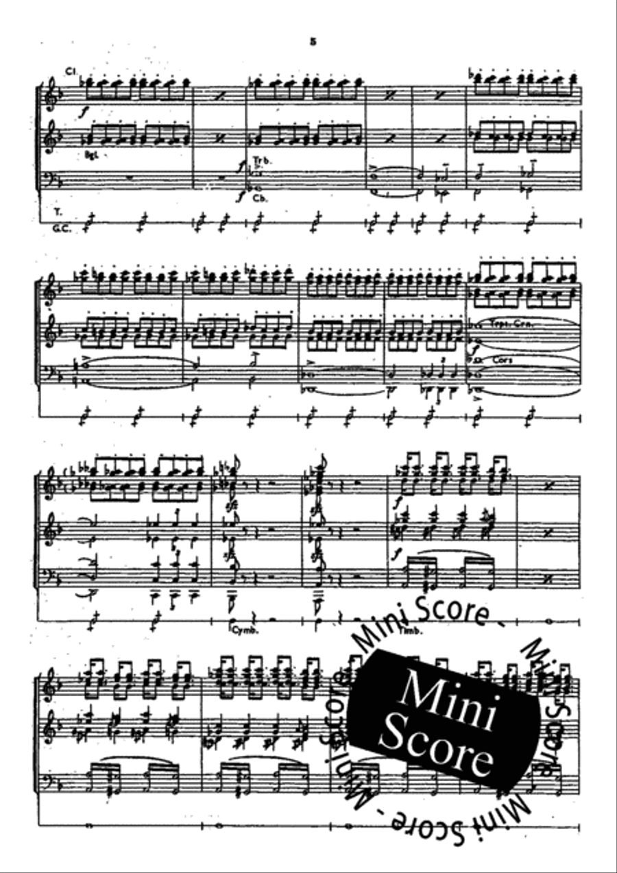 Een Nacht op de Kale Berg Concert Band scores gallery preview page 8