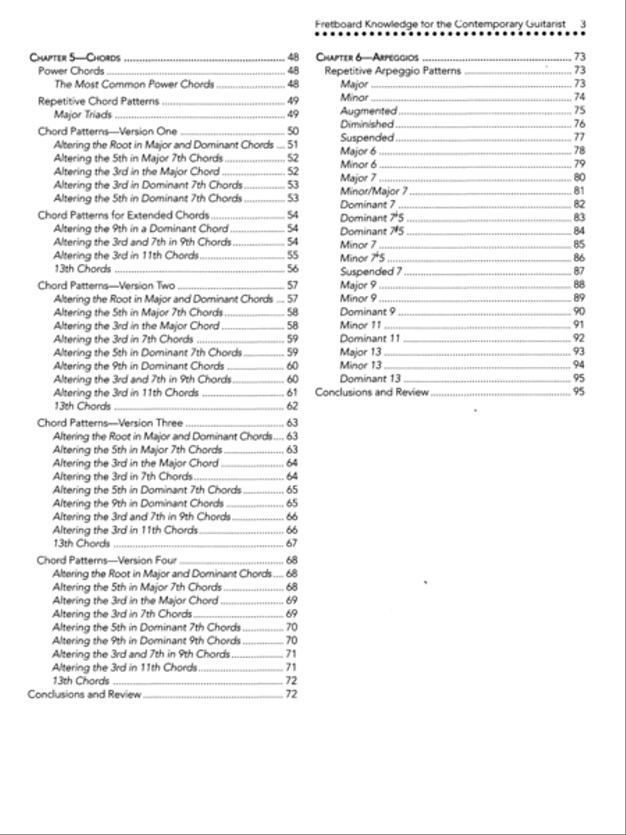 Fretboard Knowledge for the Contemporary Guitarist Guitar scores gallery preview page 3