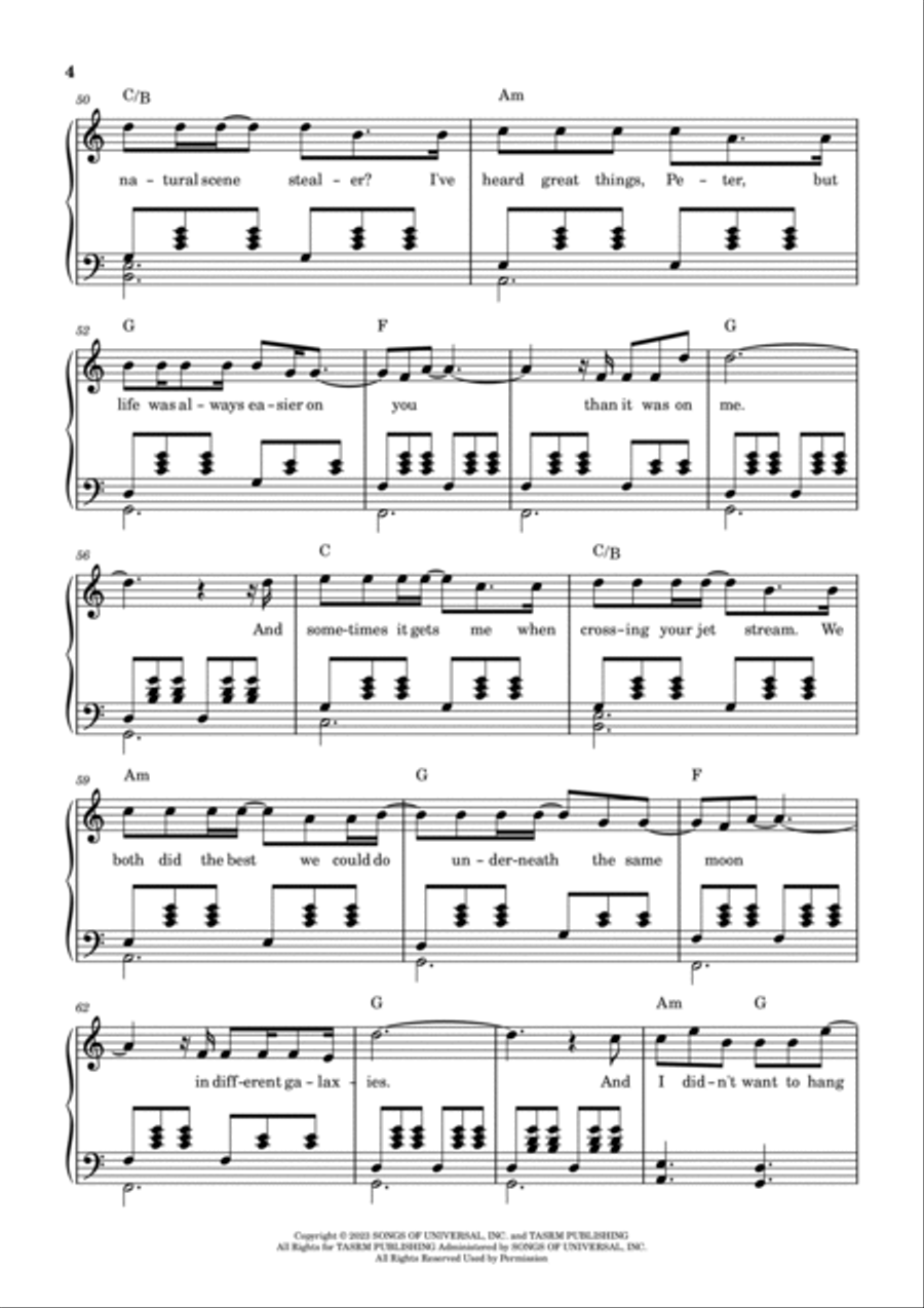 Peter Piano Solo scores gallery preview page 4
