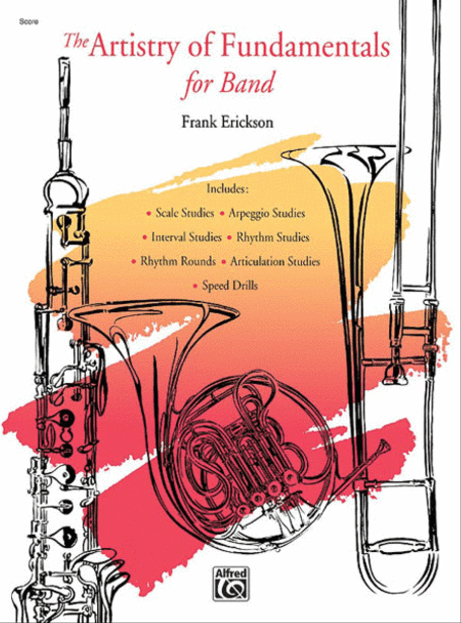 The Artistry of Fundamentals for Band Concert Band Methods scores gallery preview page 1
