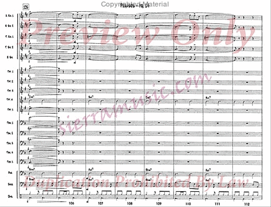 Pegasus Pegasus Jazz Ensemble scores gallery preview page 15