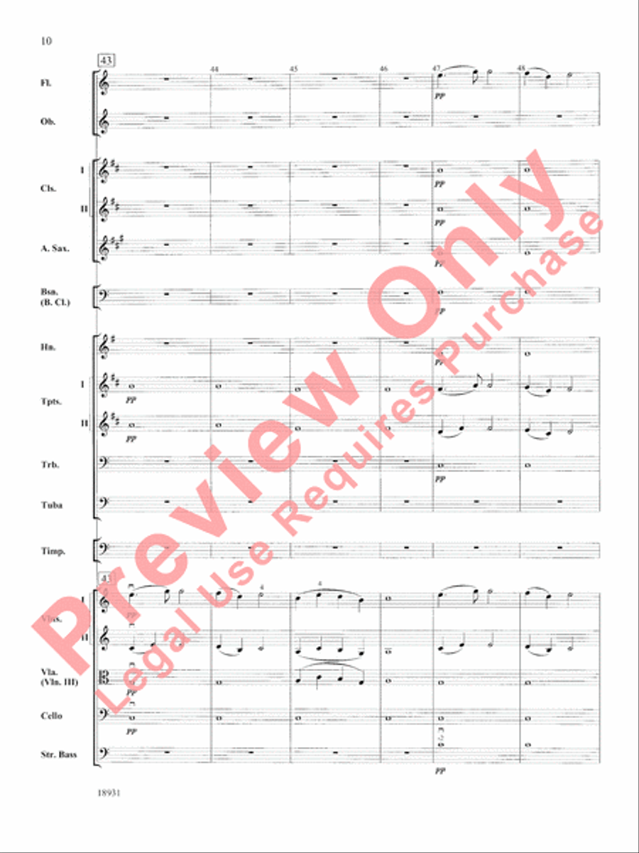 Largo Full Orchestra scores gallery preview page 11