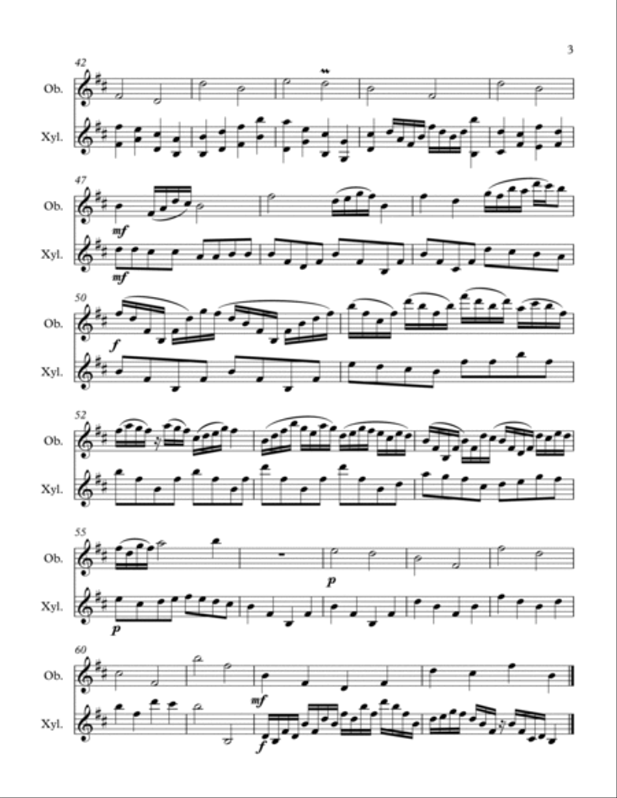 Time Turner Time Turner Oboe scores gallery preview page 3