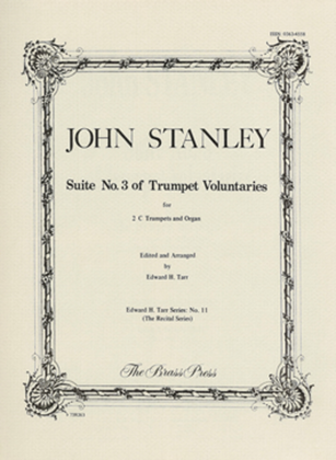 Book cover for Suite N° 3 of Trumpet Voluntaries in C