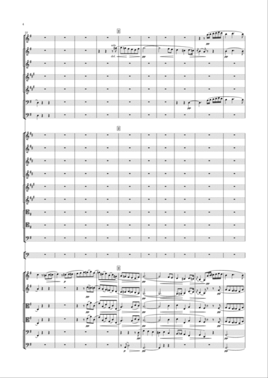 Cherubini - Concert Overture in G major Full Orchestra scores gallery preview page 4
