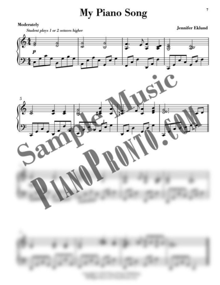 Piano Pronto Teacher Duets: Prelude image number null