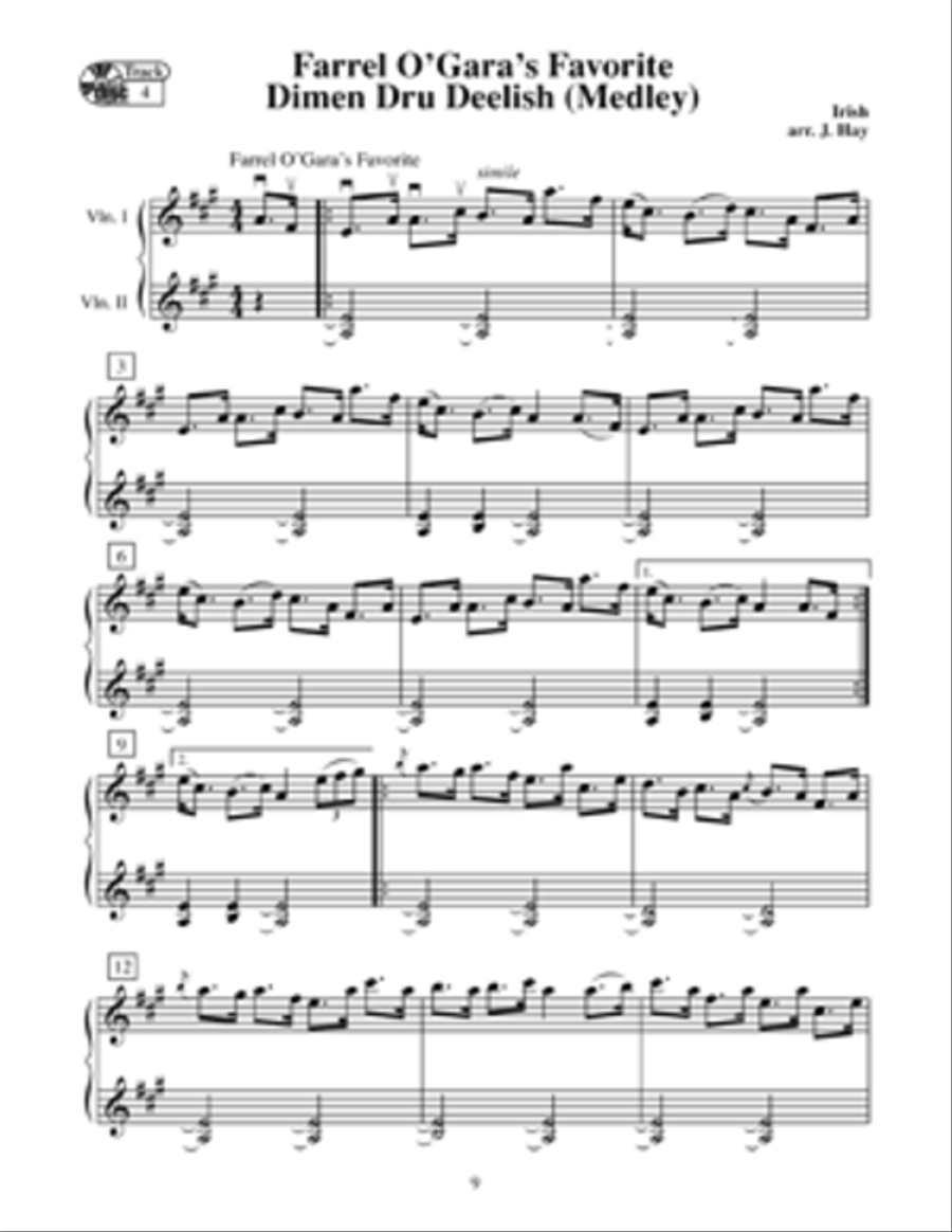 Come Fiddle With Me, Volume One String Duet scores gallery preview page 6