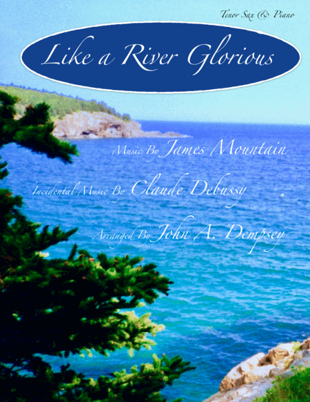 Like a River Glorious (Tenor Sax and Piano) image number null