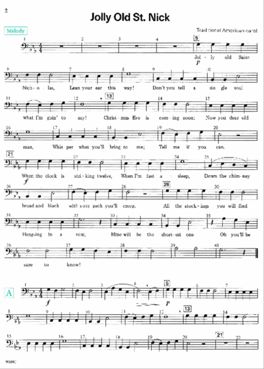 A Best in Class Christmas - Baritone B.C. Concert Band Methods scores gallery preview page 2