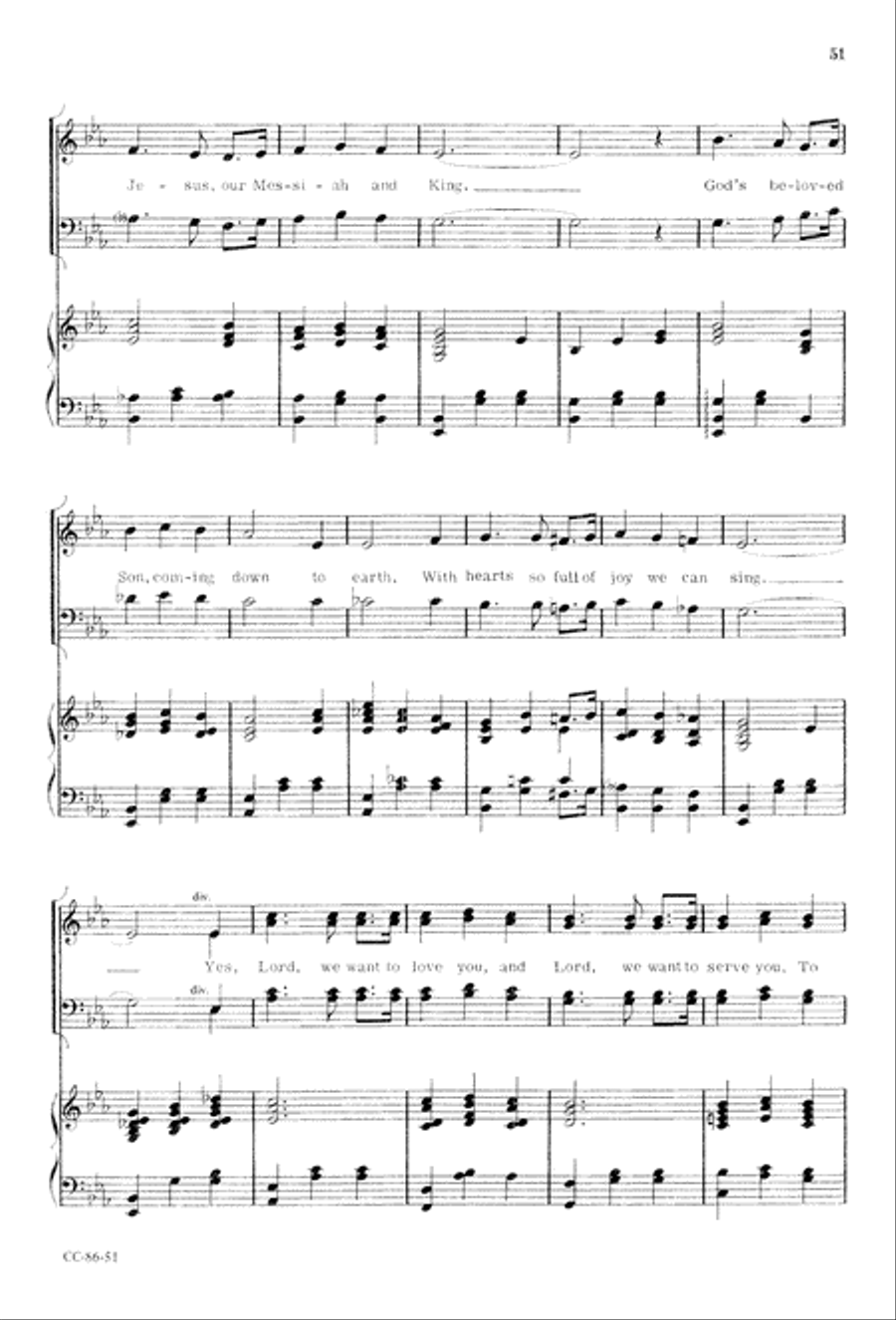 Angels' Song Angels' Song 4-Part scores gallery preview page 53