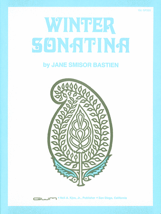 Book cover for Winter Sonatina