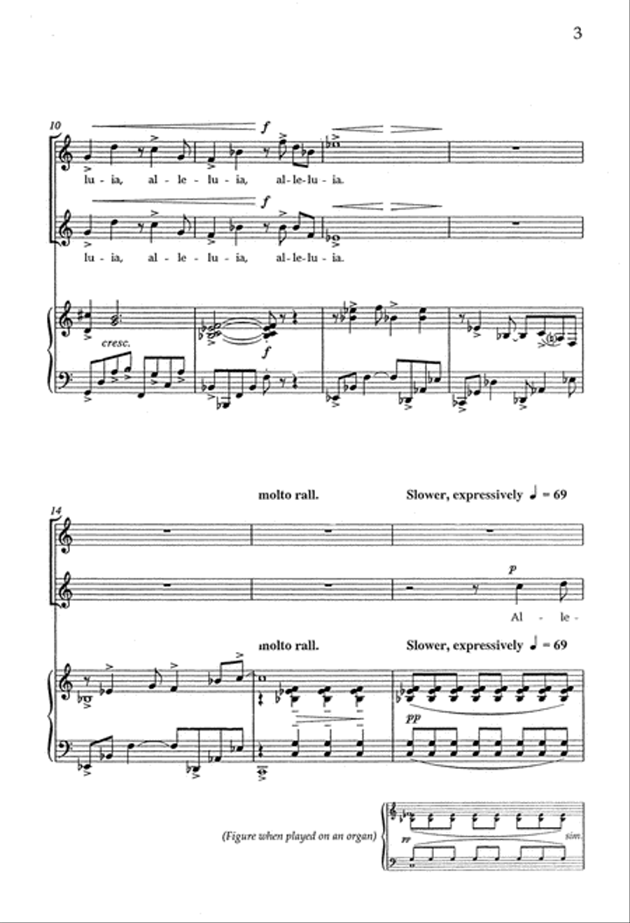 Alleluia 2-Part scores gallery preview page 4