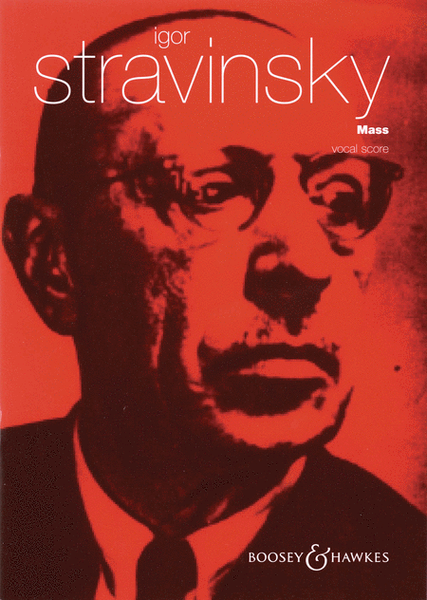 Mass by Igor Stravinsky Choir - Sheet Music