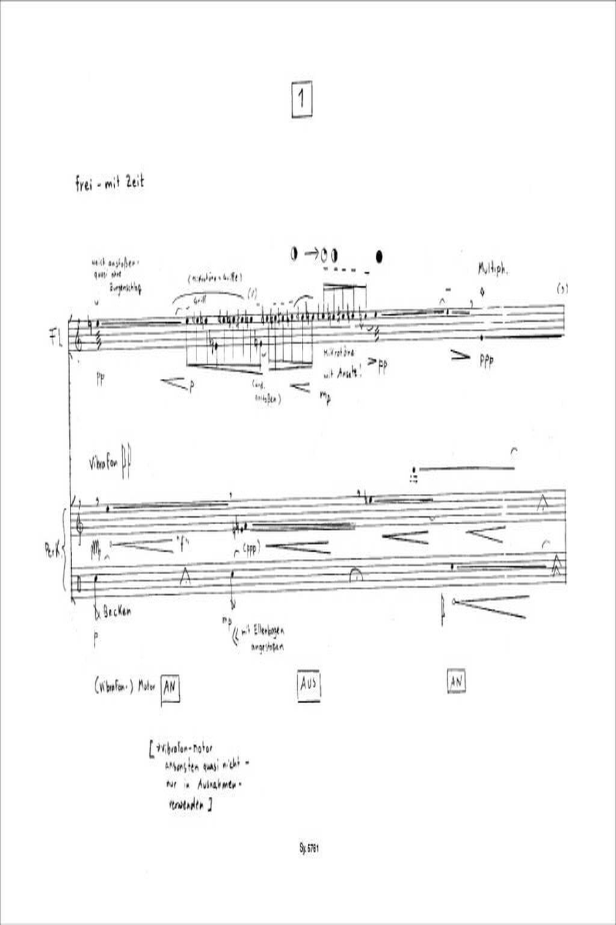 Fenster. Shloshim Fenster. Shloshim Clarinet scores gallery preview page 2