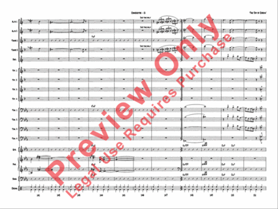 The Joy of Cookin' Jazz Ensemble scores gallery preview page 18