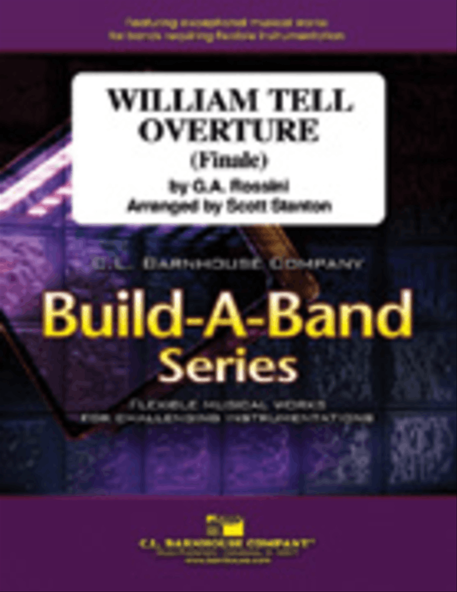 William Tell Overture (Finale) Concert Band scores gallery preview page 1
