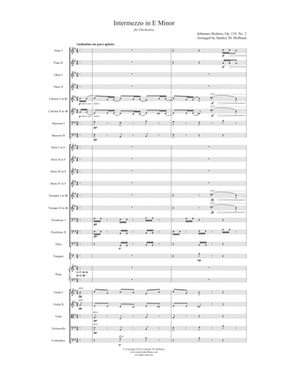 Intermezzo in E Minor, Op. 119, No. 2