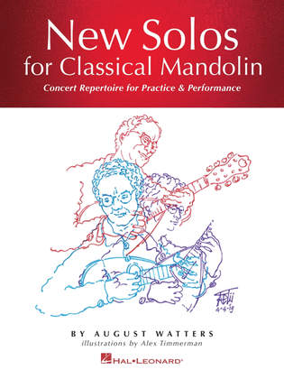 Book cover for New Solos for Classical Mandolin