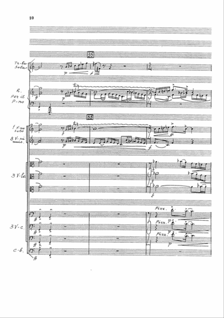 Konzert String Orchestra scores gallery preview page 10