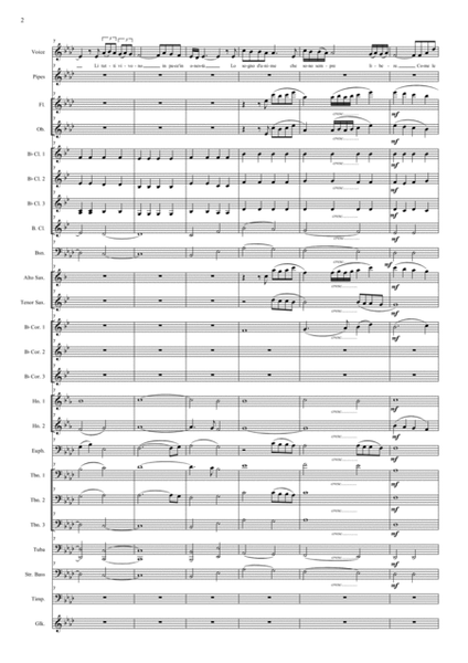 Nella Fantasia by Il Divo Concert Band - Digital Sheet Music