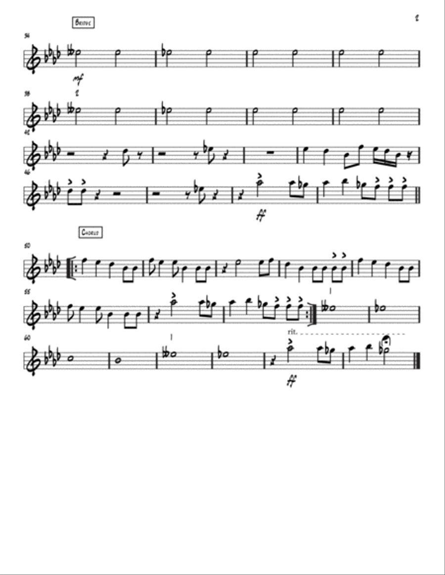 Old Town Road (remix) Large Ensemble scores gallery preview page 4
