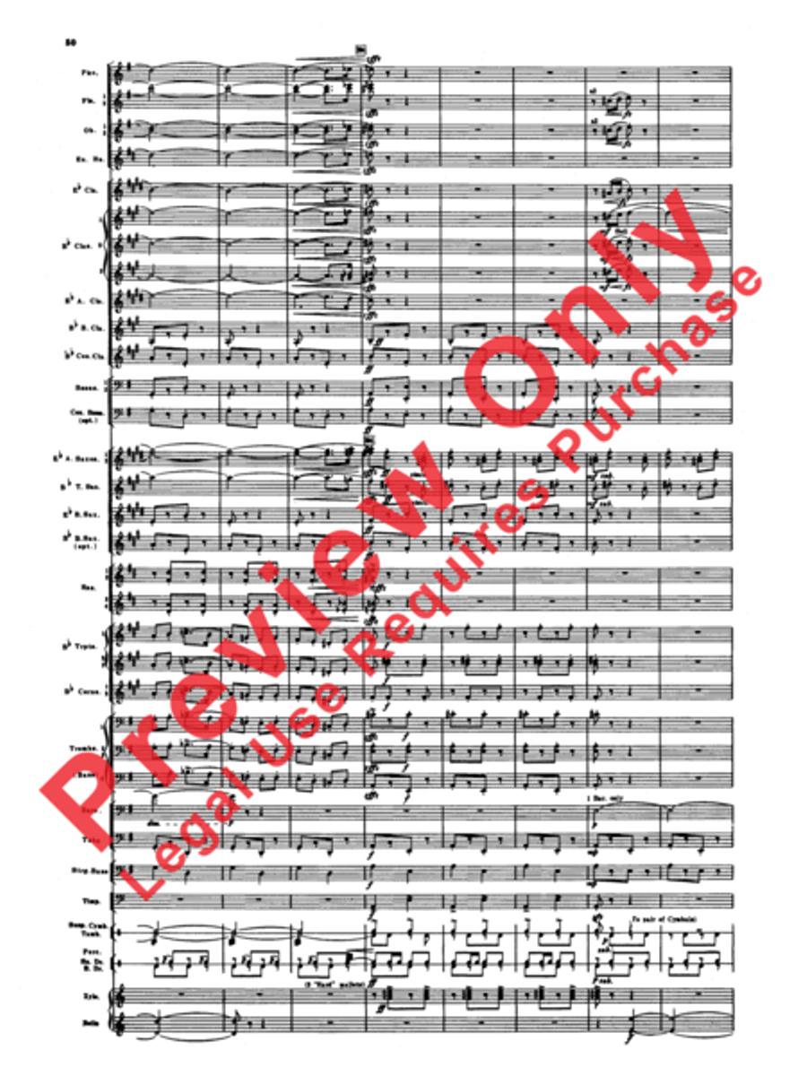 Armenian Dances, Part 1 Armenian Dances, Part 1 Concert Band scores gallery preview page 51