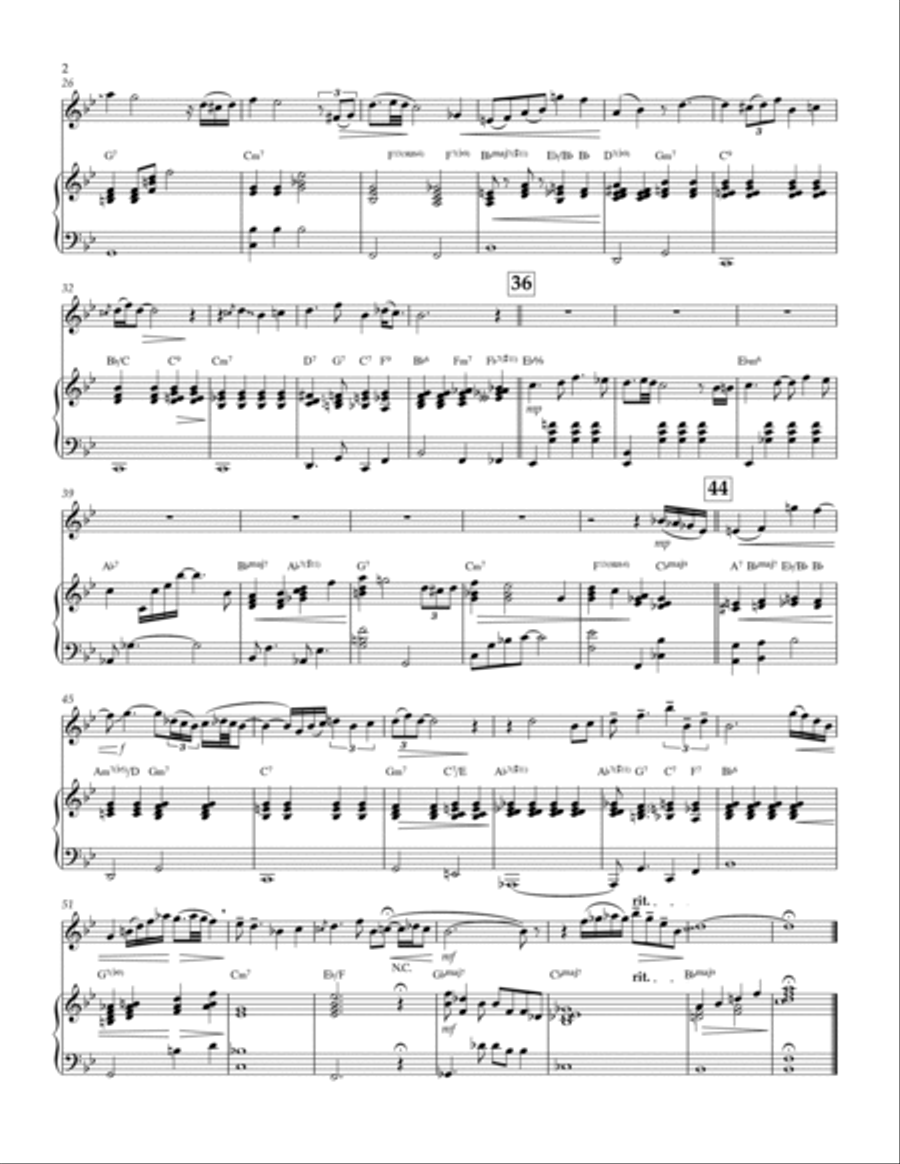 I Got It Bad And That Ain't Good Violin Solo scores gallery preview page 2