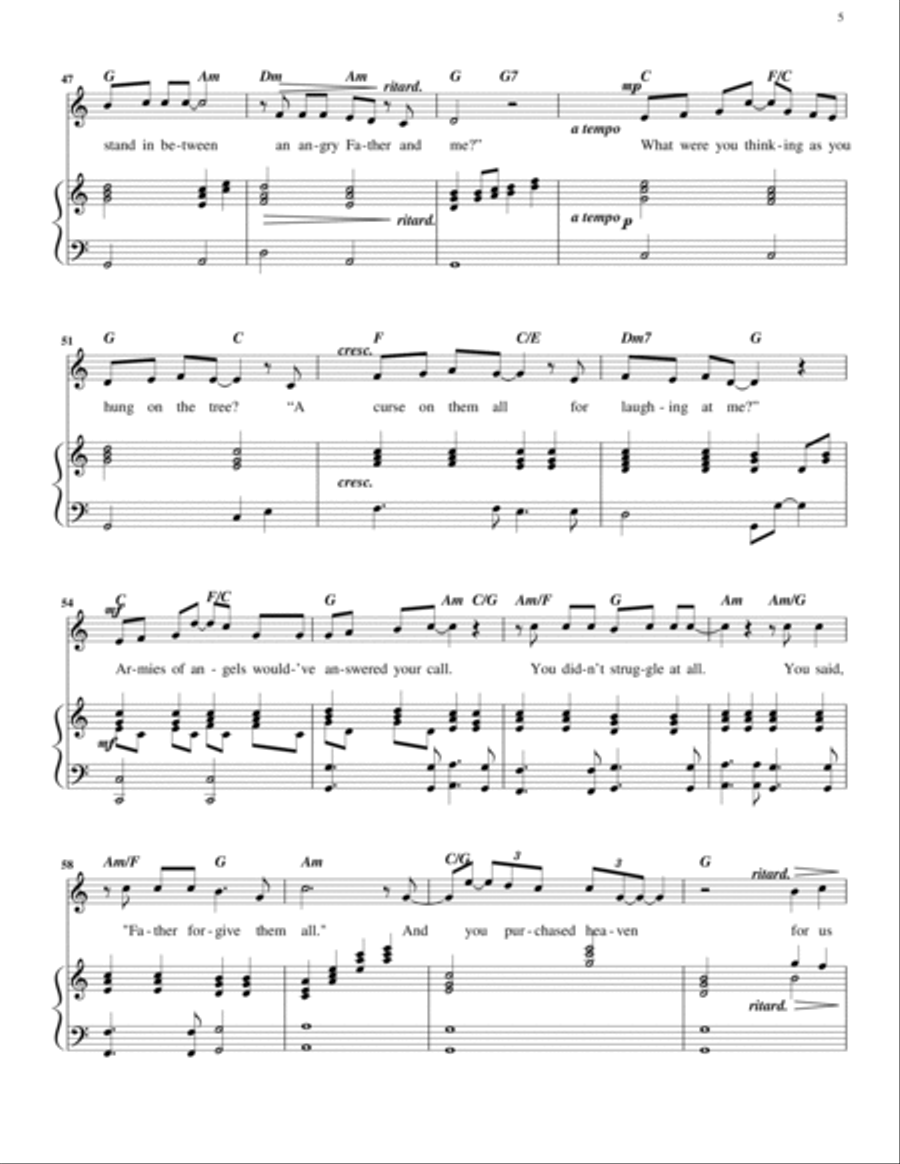 What Were You Thinking? (high voice) High Voice scores gallery preview page 5