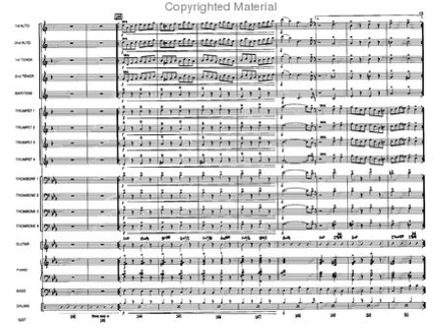 Avalon Avalon Jazz Ensemble scores gallery preview page 16