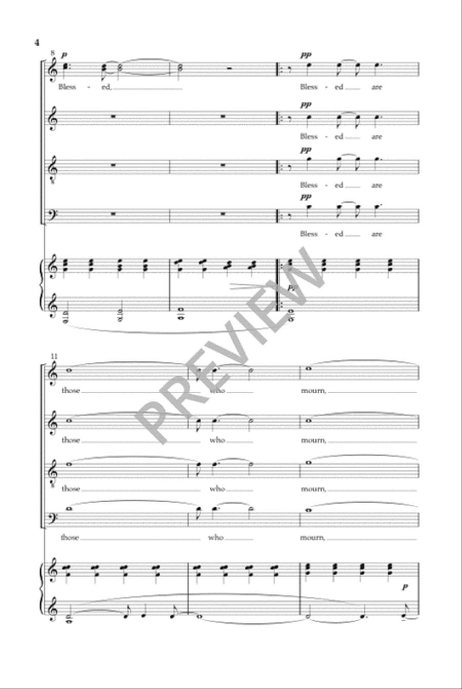 Those Who Mourn Divisi scores gallery preview page 5