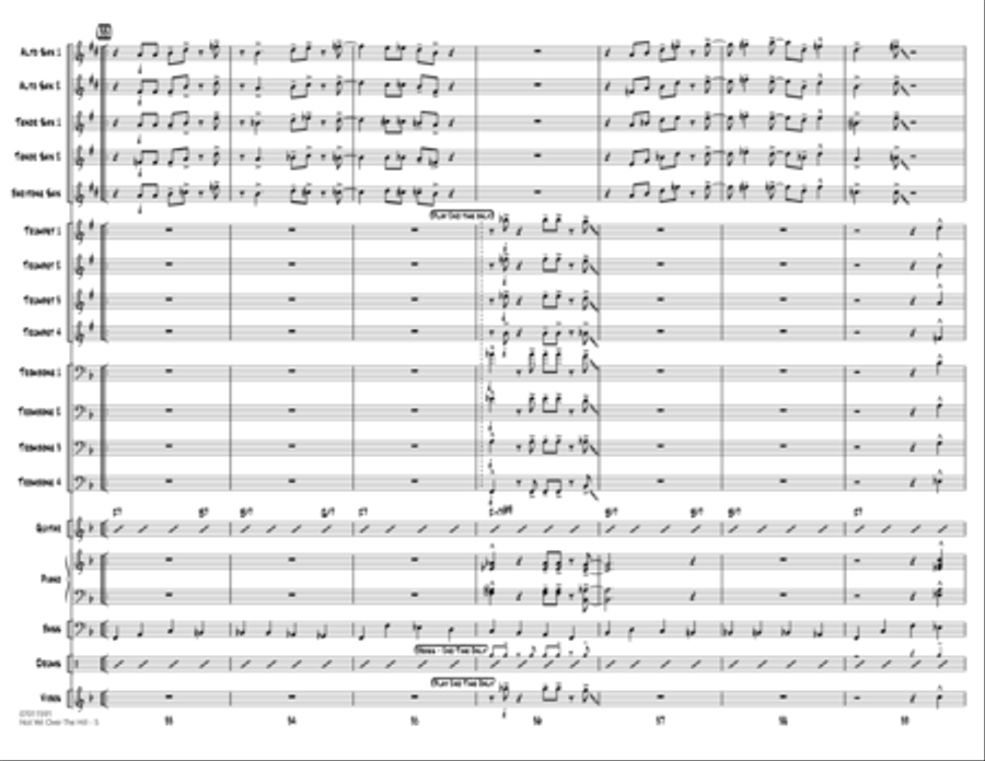 Not Yet Over the Hill - Conductor Score (Full Score) Conductor Score scores gallery preview page 5
