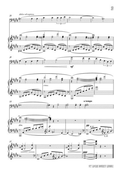 Debussy-The Bells, for Cello and Piano image number null