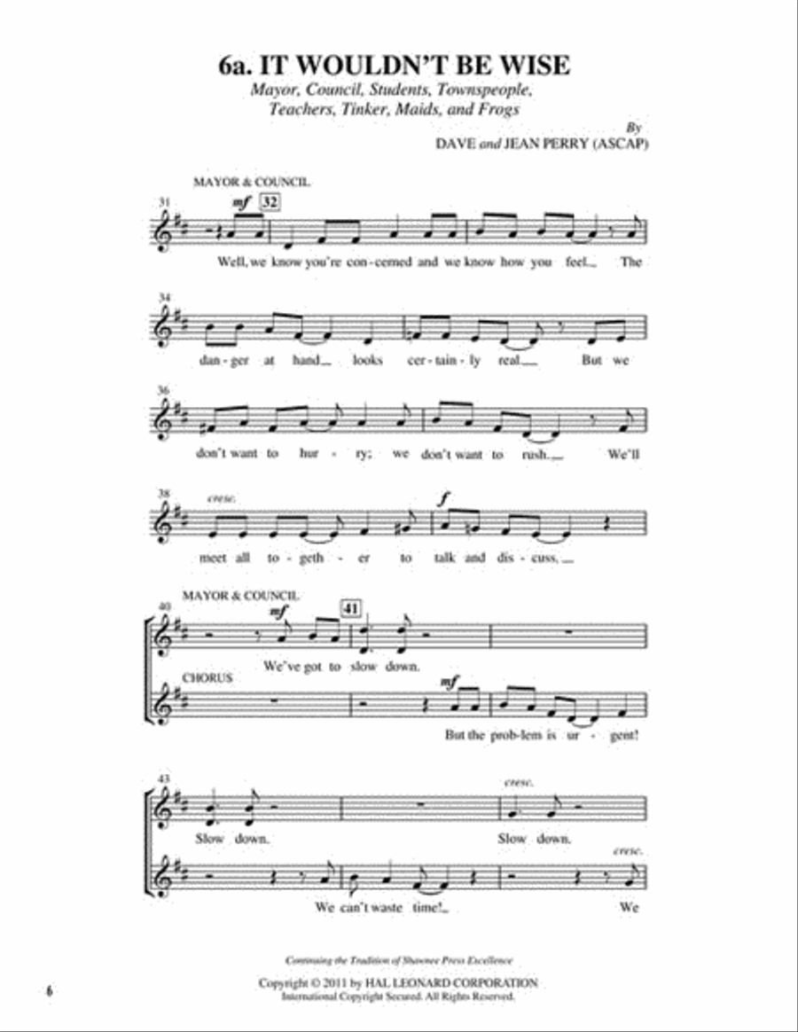 Thwacked! Thwacked! Choir scores gallery preview page 7