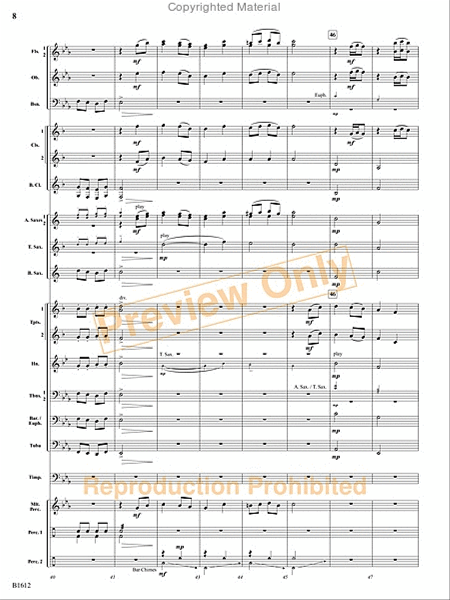 Hopak! Concert Band scores gallery preview page 29