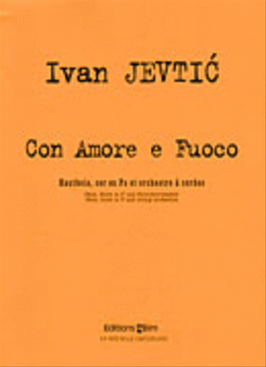 Con amore e fuoco Oboe scores gallery preview page 1