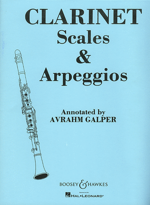 Book cover for Clarinet Scales & Arpeggios