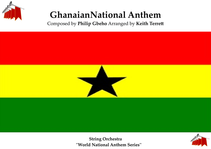 Ghanaian National Anthem for String Orchestra (MFAO World National Anthem Series) image number null