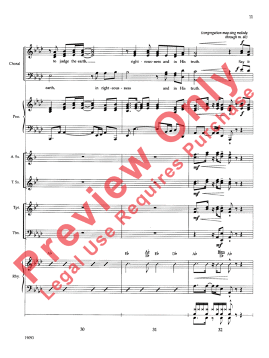 Say It Loud Choir scores gallery preview page 14