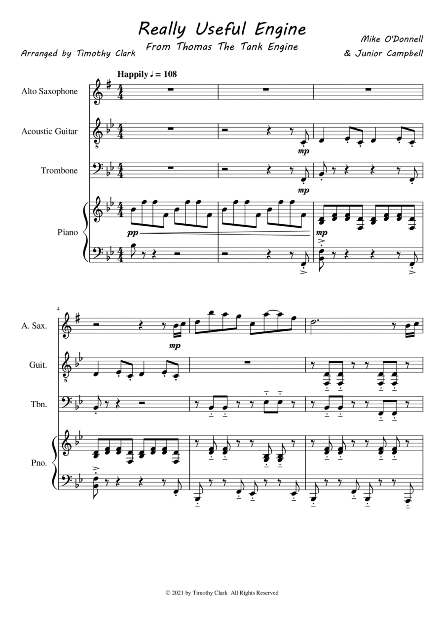 Thomas the tank outlet engine piano music