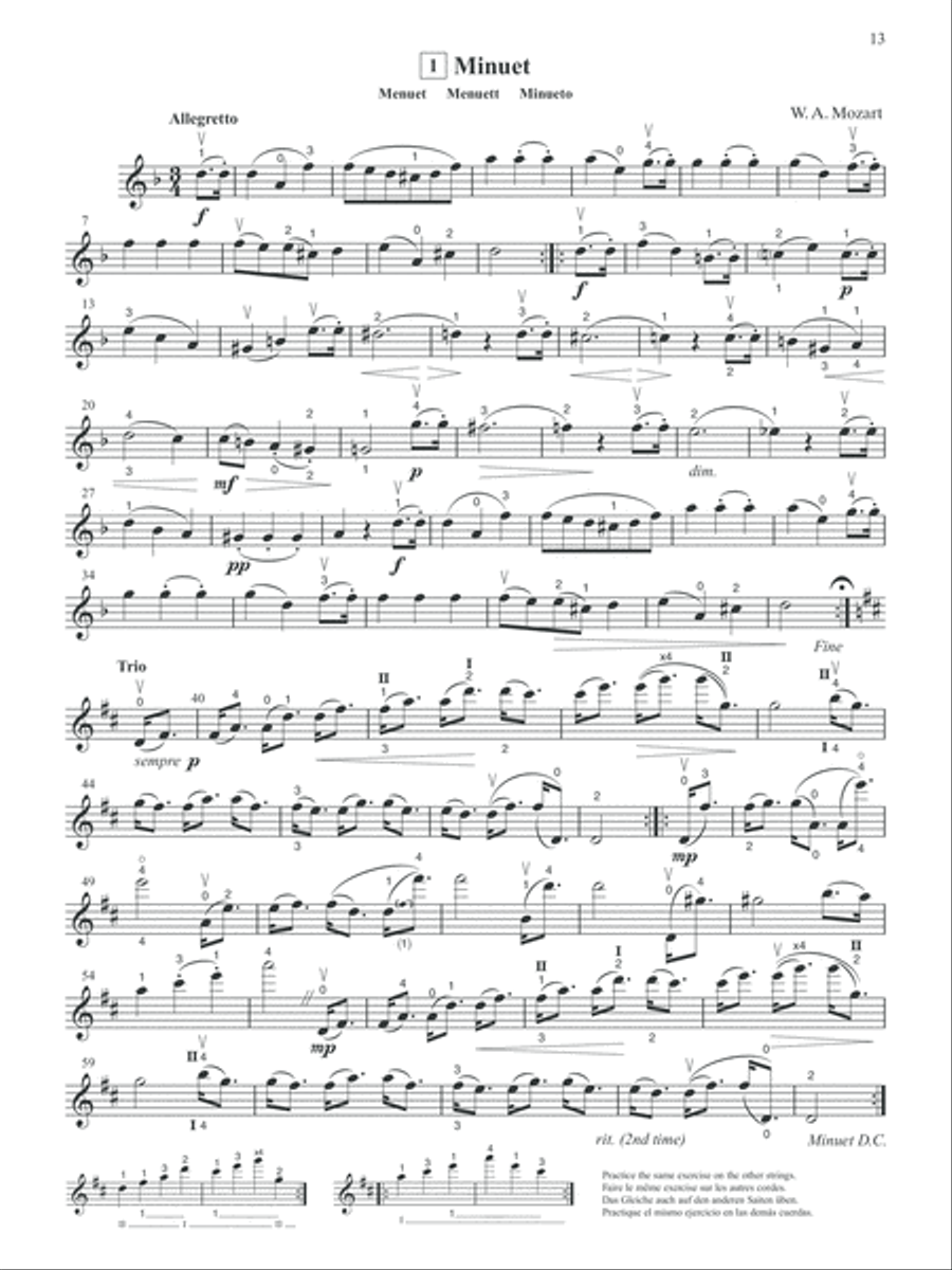 Suzuki Violin School, Volume 7 String Methods scores gallery preview page 9