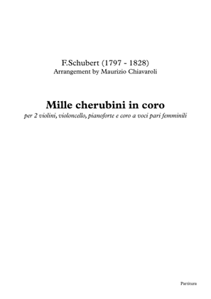 Book cover for Mille cherubini in coro