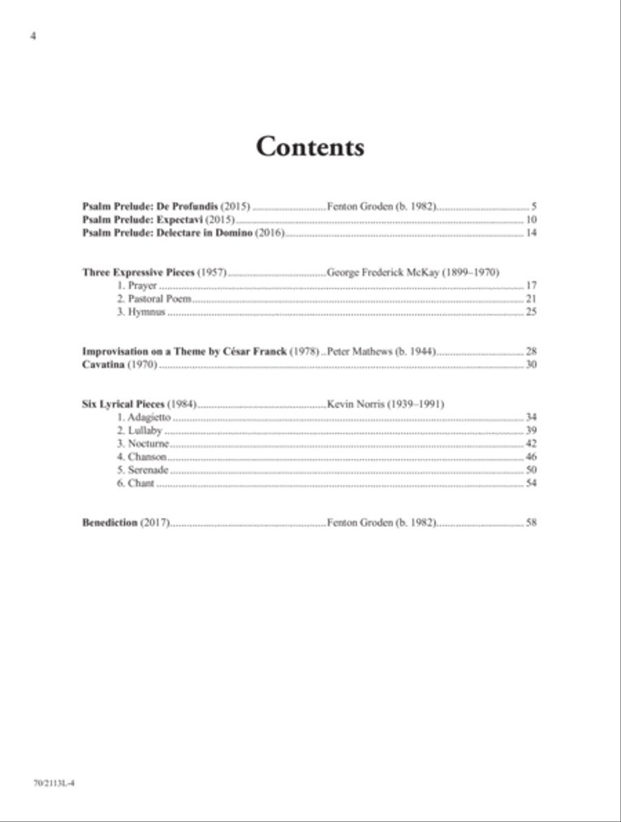 Quiet Reflections Quiet Reflections Organ Solo scores gallery preview page 2
