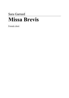Missa Brevis (female choir)