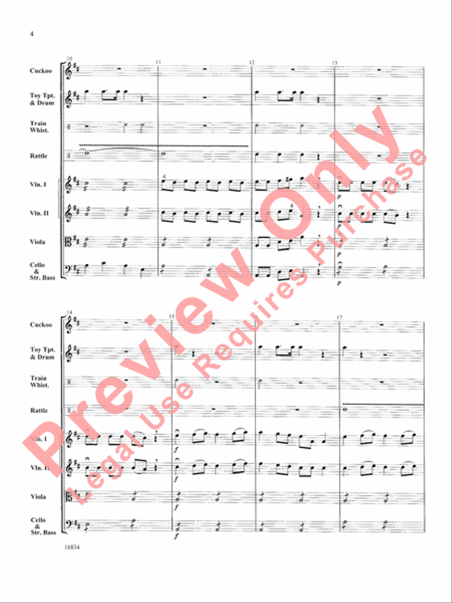 Toy Symphony String Orchestra scores gallery preview page 5