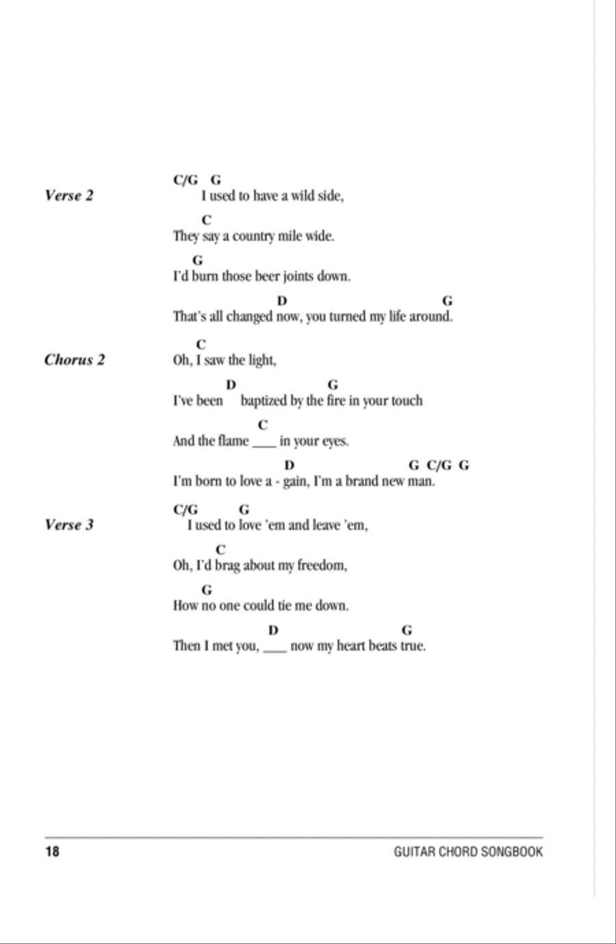 Brand New Man Brand New Man Acoustic Guitar scores gallery preview page 2